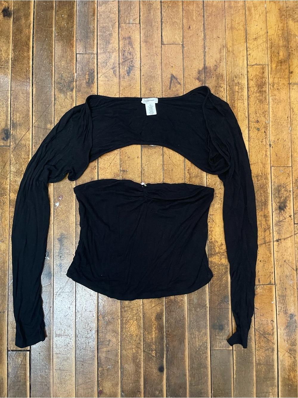 tube top with bolero